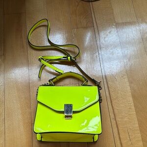 Neon Yellow Handbag